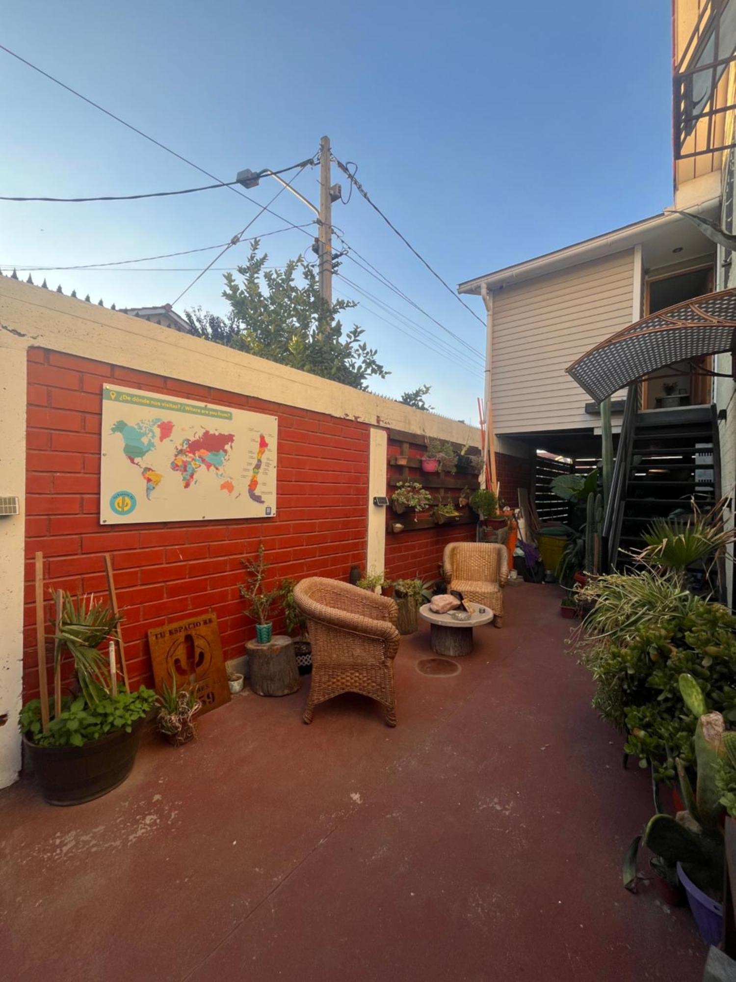 Hostel Tu Espacio Re - Casa Cerca Del Aeropuerto Santiago Eksteriør bilde